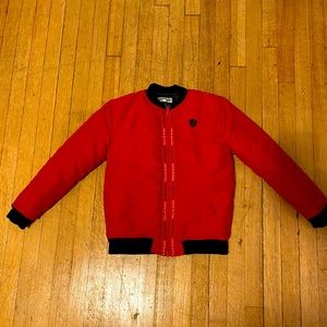 Boys Red Buffalo Jacket!
